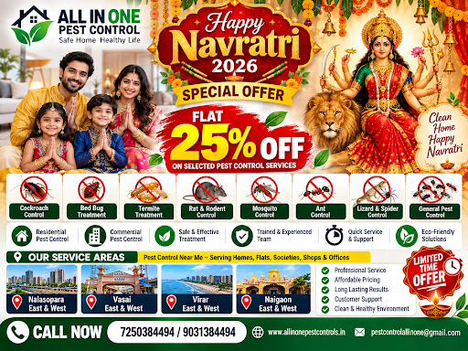 Navratri 2026 Pest Control Offer – Flat 25% OFF post image