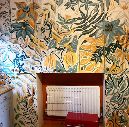 Mural Artist By Alice Purl Print - Thumbnail