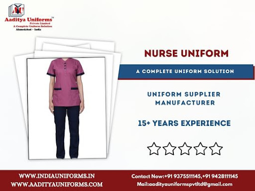 nurse uniform Available At Aaditya Uniforms post image