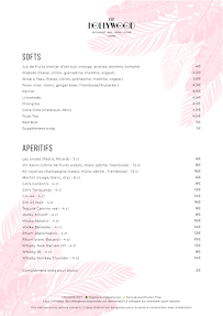 Menu The Hollywood Restaurant Page 11