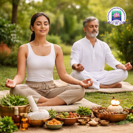 Discover how meditation and mindfulness can transform your health naturally. At Shree Vishwashara… post image