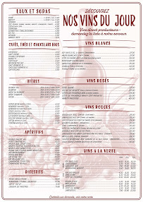 Menu Bistro Championnet Page 1