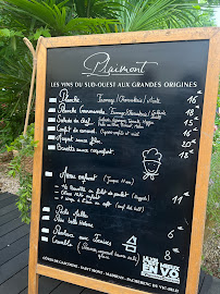 Menu Restaurant du Camping de l'Arros Page 1