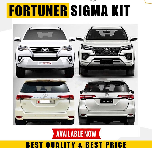 🚘 Toyota Fortuner Sigma Body Kit – Now Available on Order at Paras Car Decor post image