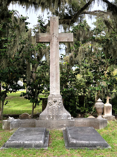 Grave of Samuel B. Adams Sr. Logo