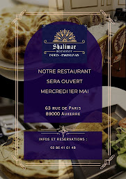 Photo n°58 de Shalimar Auxerre à Auxerre (Restaurant)