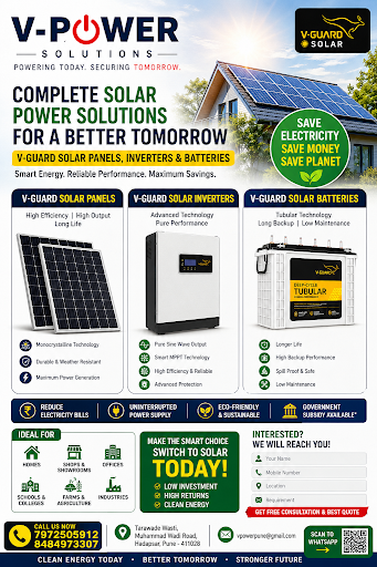 V-Guard Solar Dealer Pune