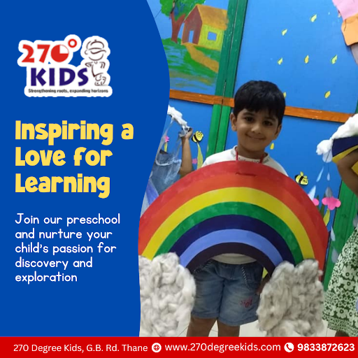 At 270 Degree Preschool, Kasarwadavli, we inspire a love for learning every day! Our engaging act… post image