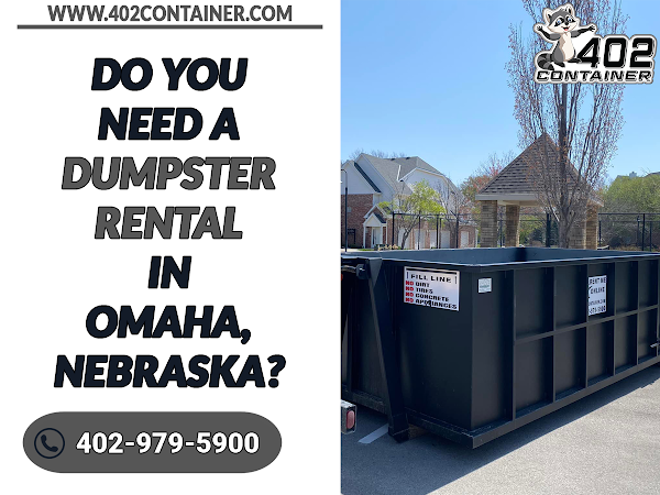 402 Container Dumpster Rental Omaha