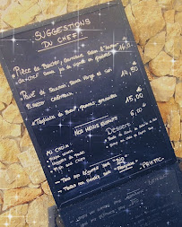 Menu Le Bougainvillier Page 1