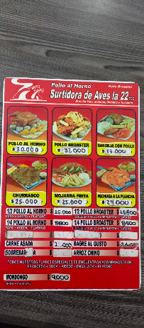 Surtidora de aves la 22TLC