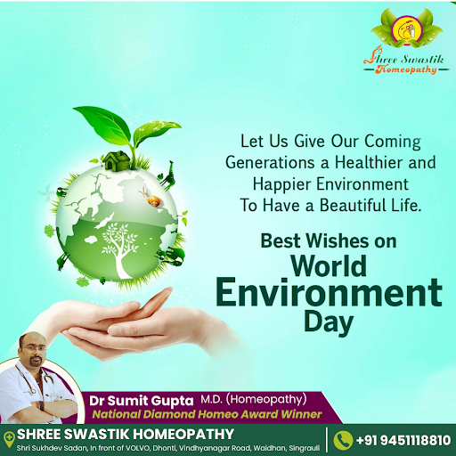 Happy World Environment Day.  As a doctor, I believe a healthy environment is the foundation of h… post image