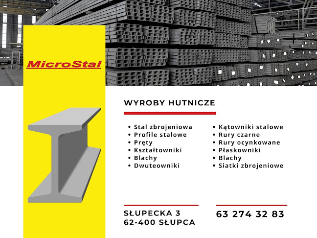 MicroStal - Profile Stalowe | Stal Zbrojeniowa - Firma budowlana