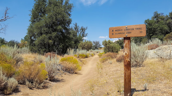 Noble Canyon Trailhead by null