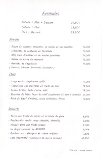 Menu Les Rives de Thau Page 3