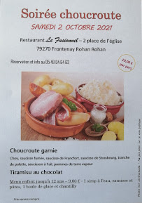 Menu LE FUSIONNEL Page 3