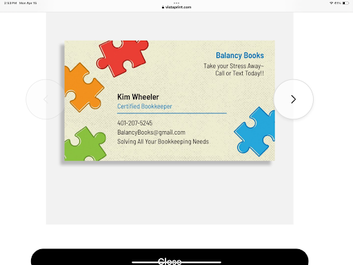 Balancy Books - Visual