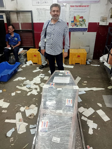 Dead body transport service kolkata to Agartala by air cargo complete process