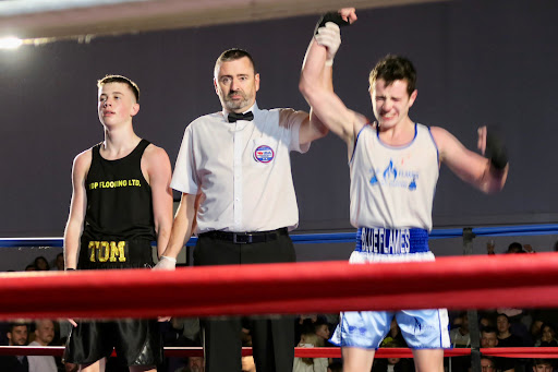 Blue flames Boxing Taunton - Thumbnail