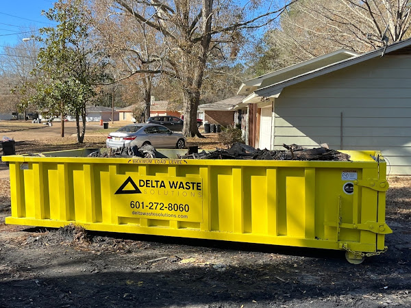 Dumpster rental Clinton MS Delta Waste Solutions