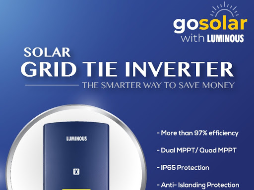 Luminous Solar Inverter Battery And Trolley