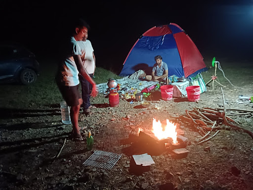 Lake camping organised by Radhika Home stay.