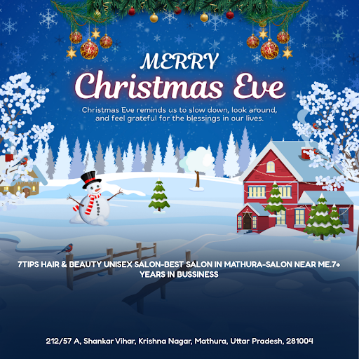 As Christmas Eve approaches, get ready to shine with our expert hair and beauty services in Mathu…