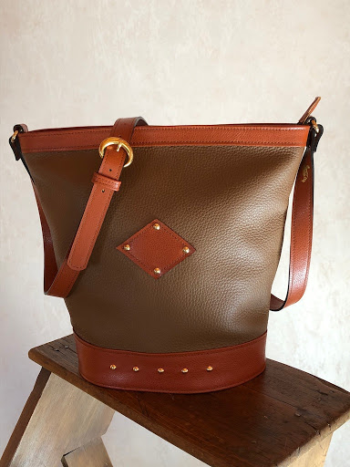 Sac a main en cuir - Création Française - Thumbnail