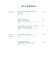 Menu La Marine Des Goudes Page 5