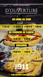 Photo n°3 de THE 911 Restaurant à Toulouse (Restaurant de hamburgers)