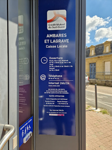 Crédit Mutuel du Sud Ouest AMBARES ET LAGRAVE