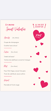 Menu le petit raspail Page 2