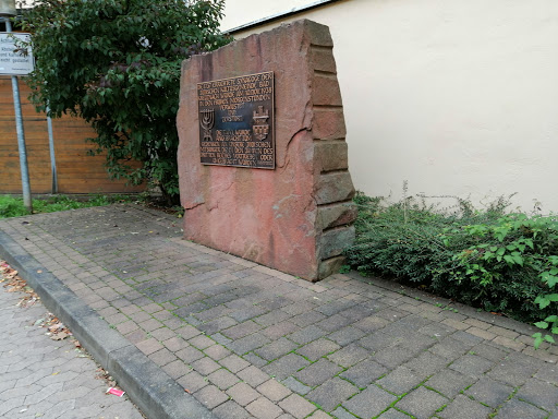 Gedenkstein für die alte Synagoge - Thumbnail