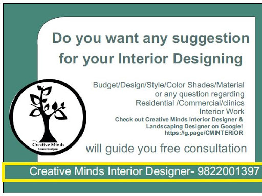Ask your queries -Creative Minds Interior Designer - 9822001397