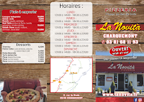 Menu Pizzeria La Novita Orchamps-Vennes Page 2