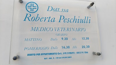 Ambulatorio Veterinario Dott.sa Roberta Peschiulli