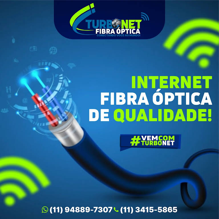 Turbo Net Fibra em Taboão da Serra