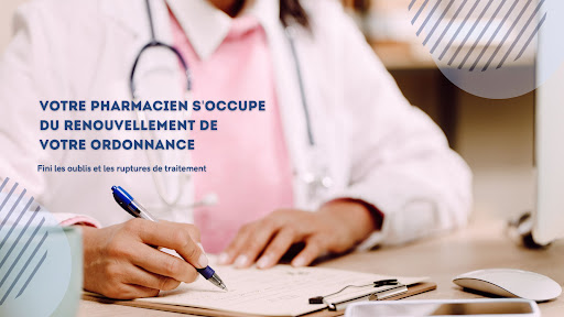 📋 Renouvellement d'ordonnance : on s'occupe de tout !

Vous prenez un traitement régulier ? Plus besoin d'y penser à chaque fois : votre pharmacie vous accompagne pour ne jamais tomber en rupture 💊

Comment ça marche 👇

🗣️ Parlez-en à votre pharmacien : au comptoir, signalez votre traitement régulier. Il note vos échéances et anticipe vos renouvellements avec vous.

👩‍⚕️ Il prépare votre ordonnance:— vos médicaments sont prêts quand vous en avez besoin, sans mauvaise surprise ni rupture.

✅ Zéro oubli, zéro rupture : un vrai gain de temps et surtout la continuité de vos soins, essentielle pour les traitements chroniques (tension, diabète, thyroïde…).

💡 Bon à savoir : si votre ordonnance est expirée, votre pharmacien peut, sous conditions, vous dépanner le temps de revoir votre médecin.

Envie de simplifier vos renouvellements ? Passez en parler à votre pharmacien ! 👩‍⚕️💚

#Ordonnance #Renouvellement #Pharmacie