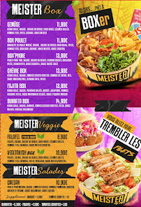 Menu Meister Berliner kebap - Montparnasse Page 1