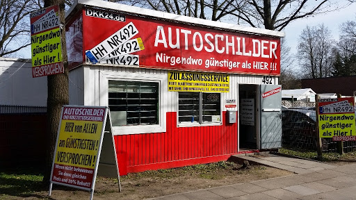Kfz-Zulassungsdienst / SCHNELL / Für Hamburg, Pinneberg, Bad Segeberg, Kreis Stormarn