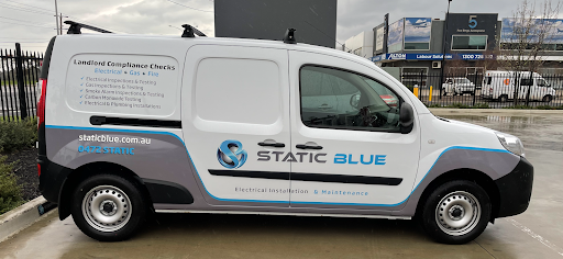 Static Blue - Visual