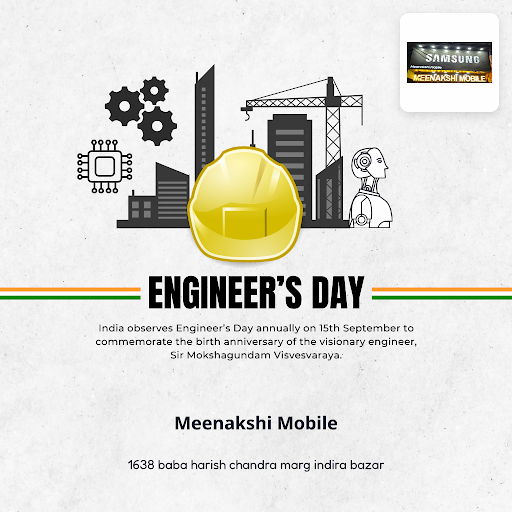 Celebrating Engineers Day 2026 at Meenakshi Mobile! Explore our range of top-quality 5G phones in… post image