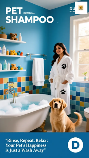 Transform your pet's coat with our Best Selling Pet Shampoo, now available at Duggu Guggu Pet Spa… post image