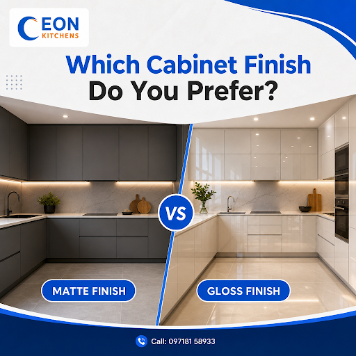 We're curious! Matte or gloss finish for kitchen cabinets? Drop your vote in the comments! Our Ca… post image
