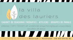 Photo n°1 de Cabinet La Villa des Lauriers - Lucie Leudet de la Vallée - Thérapies TCC Adultes Ados | Hypersensibilités | Hpi Tda/h à Boersch (Psychothérapeute)