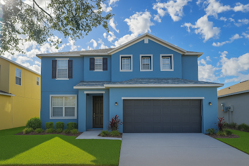 Blue Harbor Painting - Ruskin