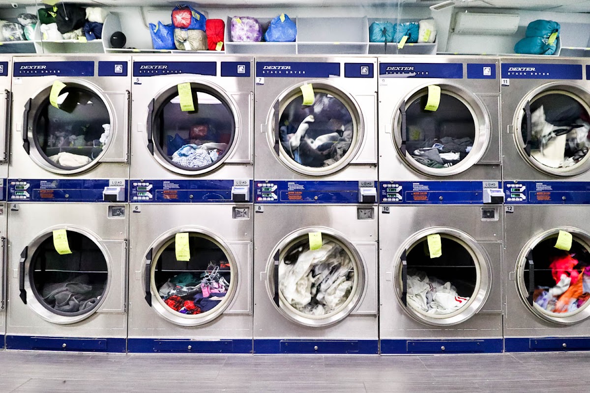 Load Laundromat laundromat interior in New York City, NY