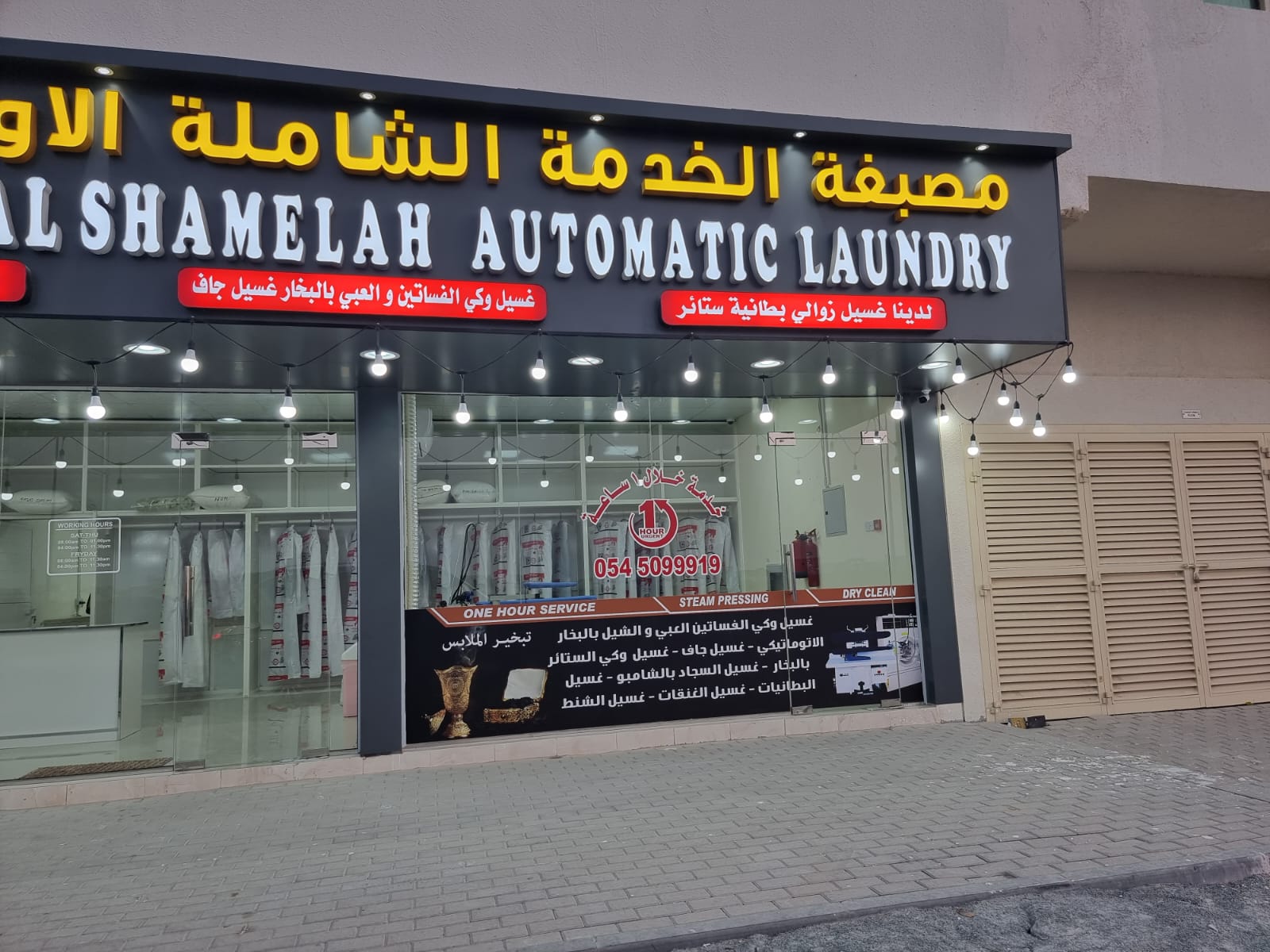 مصبغة الخدمة الشاملة الاوتوماتيكية لغسيل الملابس - صورة 2