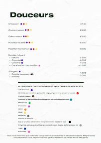 Menu Yeüz slice & coffee Page 2