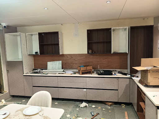 New side work start modular kitchen post image